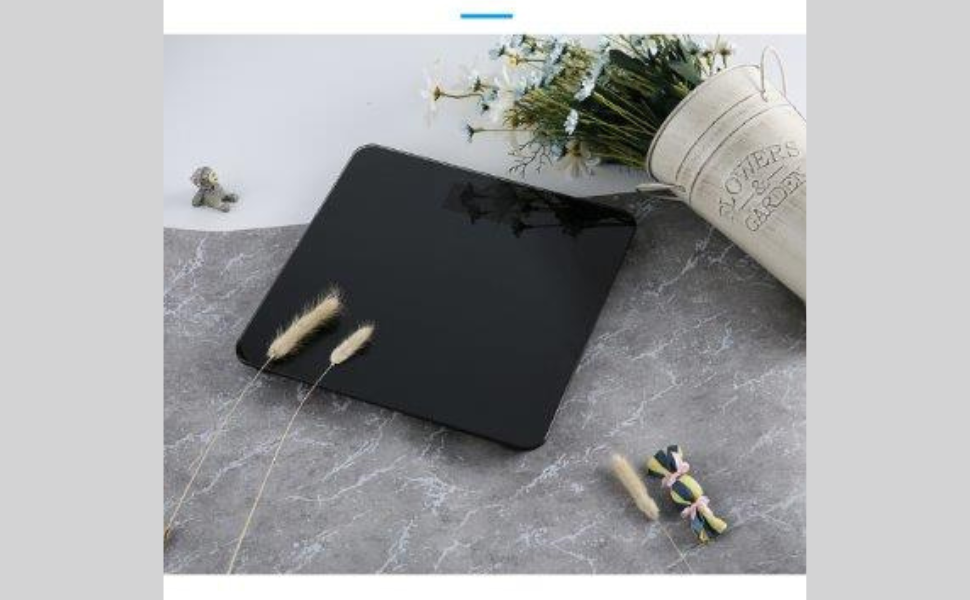 Vortex BL319 високоточна цифрова вага з DMS-сенсором, 6 мм загартоване скло, до 180 кг, конвертація кг/фунт/стоун, LED-дисплей, Step-On, автоматичне вимкнення