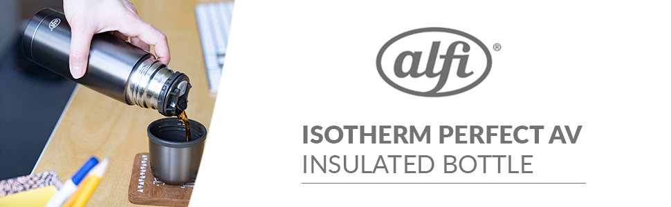 Вакуумна колба alfi ISOTHERM PERFECT AV 350 мл, нерж. сталь, без BPA