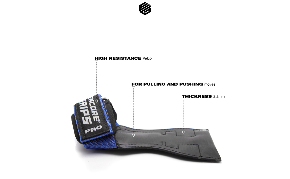Лямки для силових тренувань та бодібілдингу Zughilfen Grip Pads з підтримкою зап'ясть та швидкою фіксацією, колір Mint, розмір L