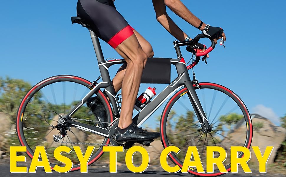 Водонепроникний захисний чохол для велосипеда та електровелосипеда на 2 велосипеди з отворами для замка – з сумкою для зберігання – чорний