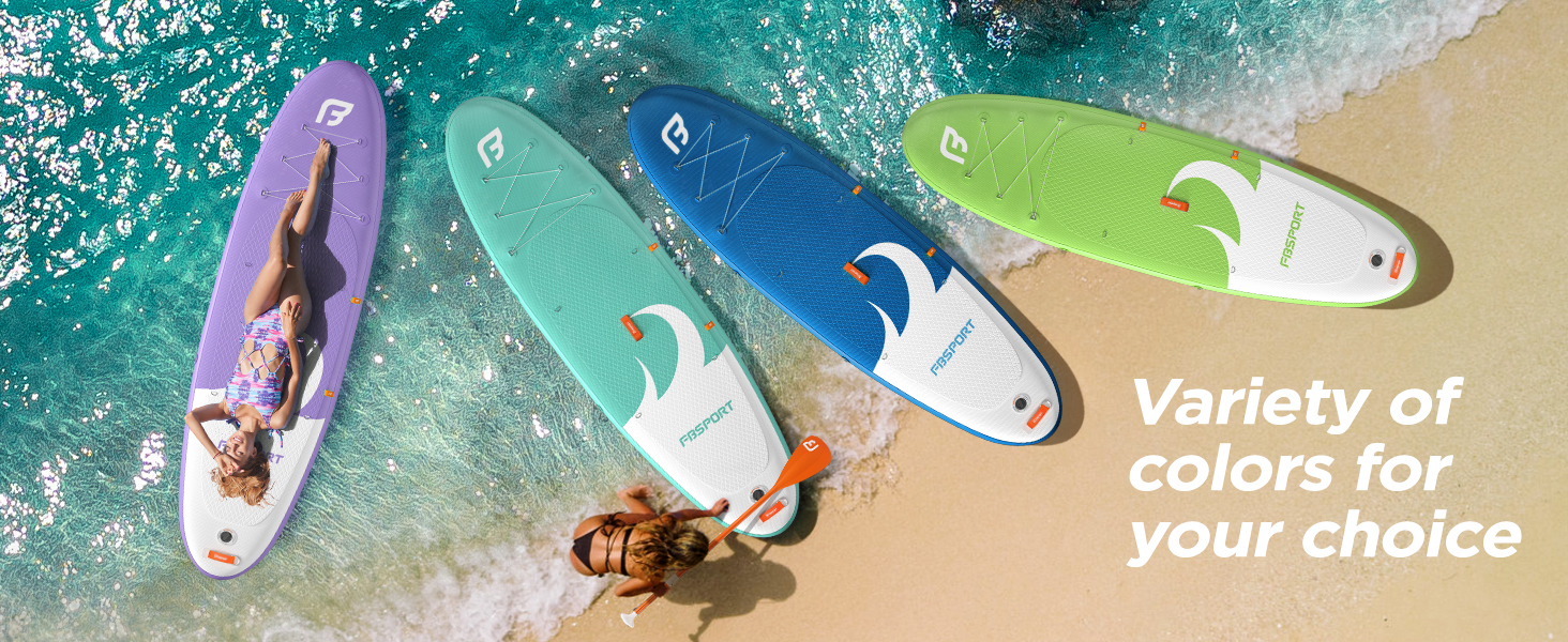 Надувний SUP дошка FBSPORT для сапсерфінгу, 335x84x15 см, рожева (з аксесуарами)