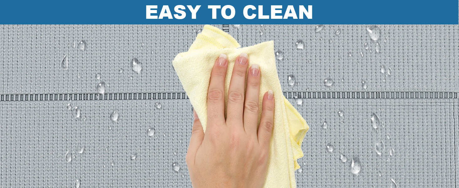 Килимок під тренажер PVC 173x61x0.6 см, захисний шумопоглинаючий мат для бігової доріжки та йоги, водонепроникний (сірий)