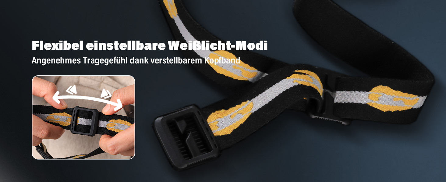 Налобний ліхтар Sofirn H35R з LED та червоним світлом 660nm, 1500 люмен, 10 режимів, водонепроникний IP68, для бігу, риболовлі та інших активностей