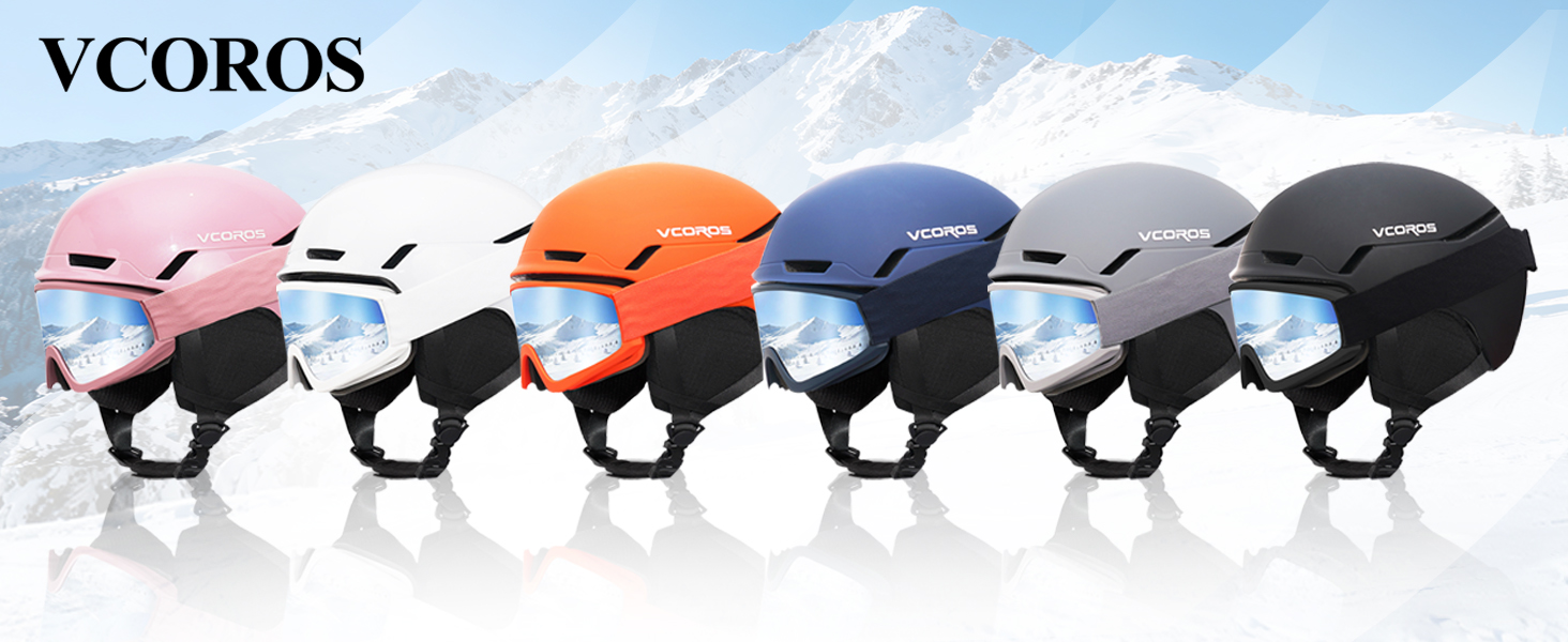 Шолом для сноуборду та гірських лиж з маскою, DXH816. Знімне кріплення, дихаючий, захист від ударів, UV-захист, регульований. Чорний матовий.