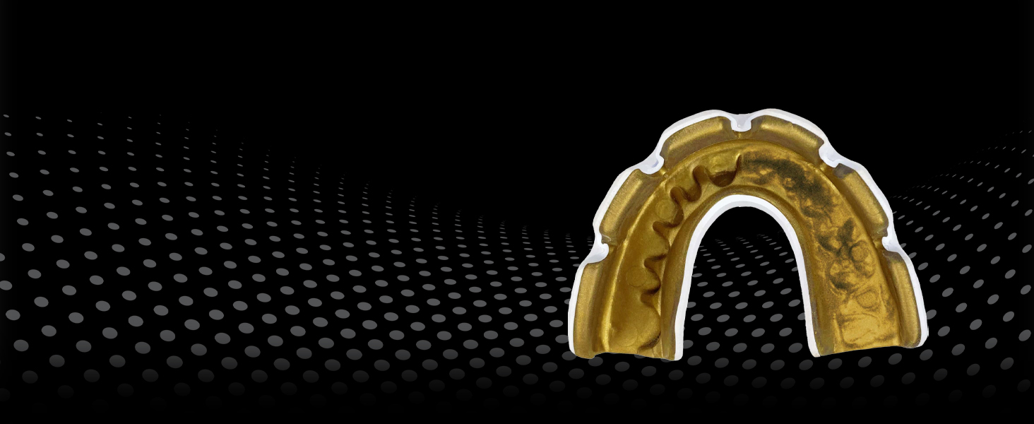 Капа для фіксованих брекетів OPRO – захист для боксу, єдиноборств, MMA, хокею та регбі – для дорослих та дітей від 10 років – миттєва адаптація – з гарантією стоматолога (чорно-біла)
