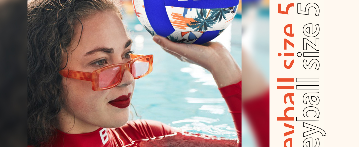 Волейбольний м'яч Senston для пляжу та саду - вологостійкий, м'який доторк, рожевий