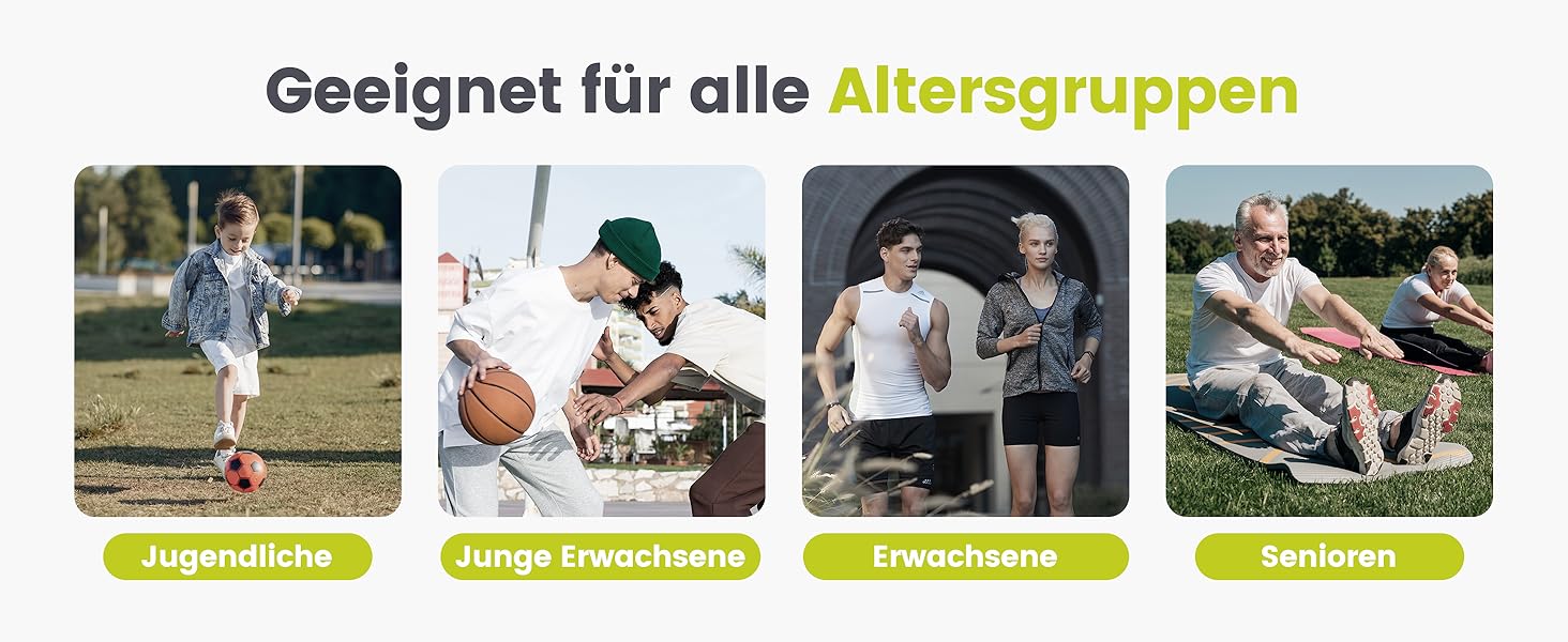 Ролер для пресу Wonder Core Slide Fit з 4 колесами, автоматичний відкат, тренажер для пресу, фітнес-ролер Heroboard з наколінниками (зелений)