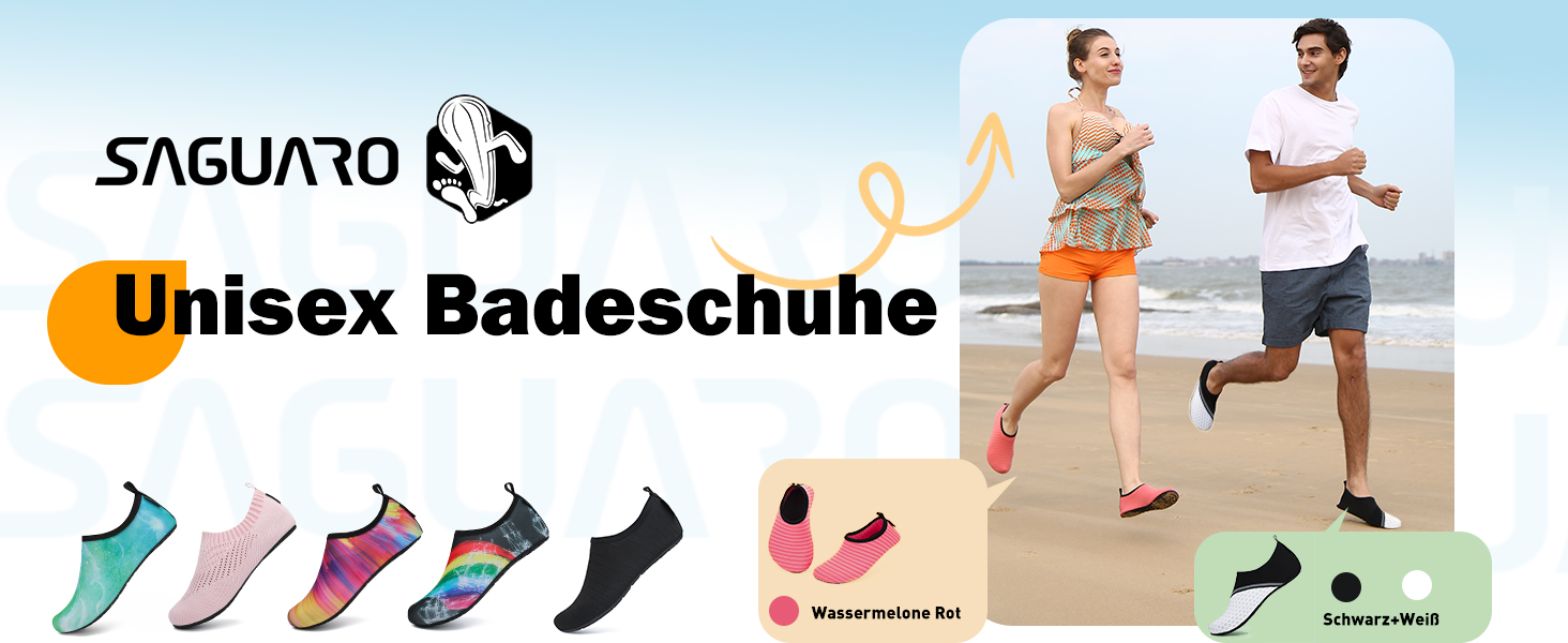 Чоловічі та жіночі аквашузи SAGUARO для плавання та відпочинку на природі, швидковисихаючі, розмір 37-47 EU, в клітинку