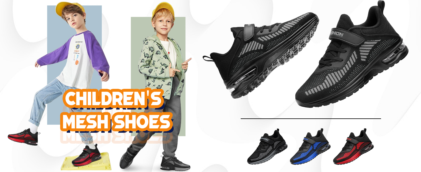 Дитячі кросівки ASHION для хлопчиків та дівчаток: м'які, гнучкі, стабільні, для фітнесу та занять у залі, розмір 35 EU, чорно-сірий