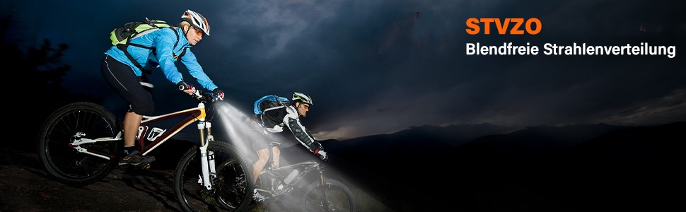 Фарига LED-фара для велосипеда Akdomart, USB-зарядка, 600mAh, StVzo, водонепроникність IPX5, чорний, для дитячого велосипеда