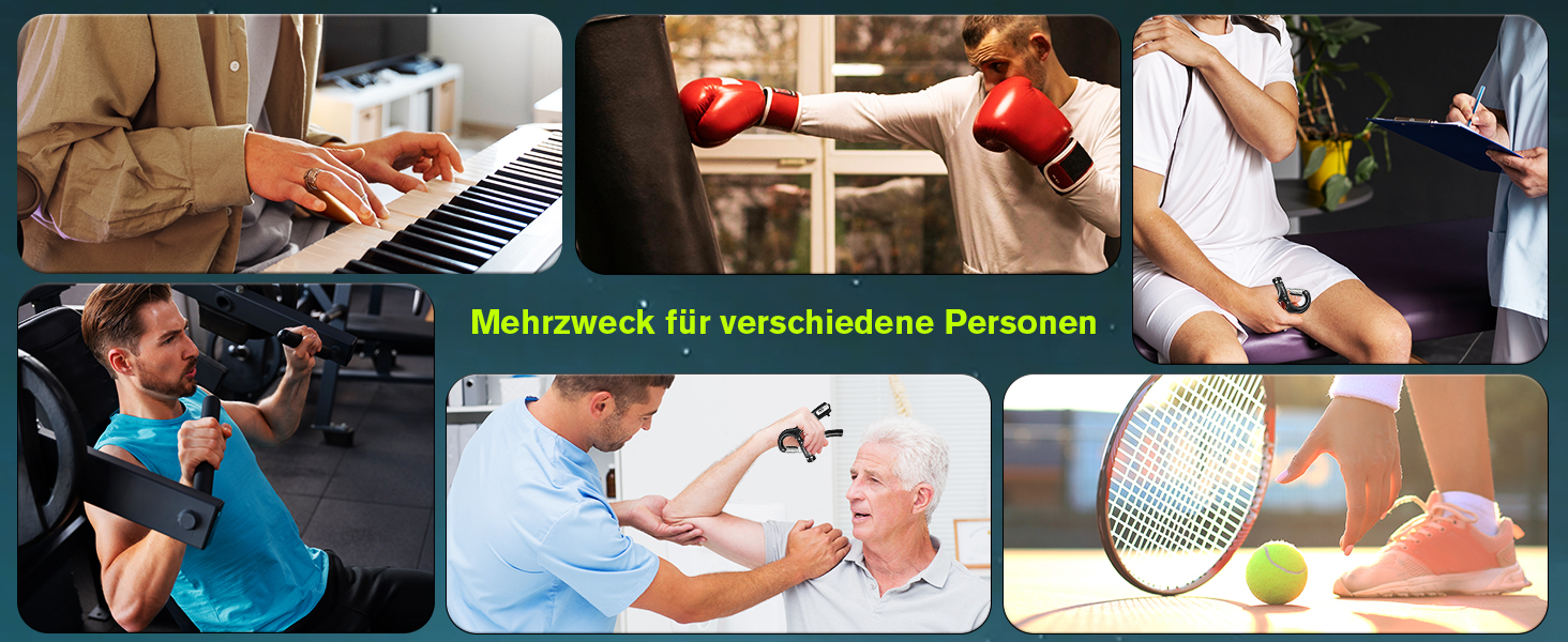 Набір для тренування зап'ястя 2 шт. (5-60 кг), тренажер для рук, Grip, FC0101, блакитний