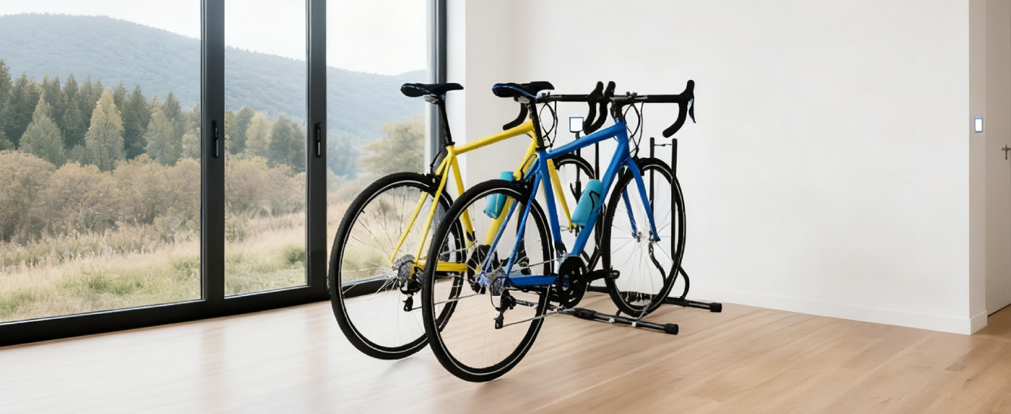 Підставка для велосипедів TLGREEN 2 шт. - стійка для паркування, ремонтна, для MTB, шосе, 20-27 дюймів, ширина шини до 70 мм