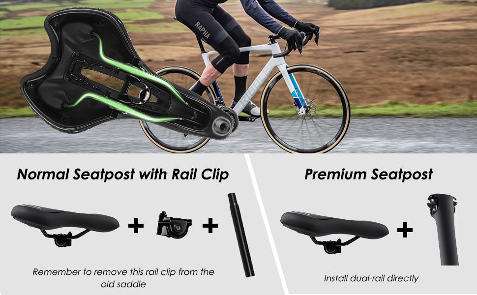 Велосипедне сідло OUXI з гелевою вставкою: комфортне, ергономічне, для чоловіків та жінок, MTB, шосе, гірський велосипед, фітнес-тренажер, міський велосипед, електровелосипед, блакитне