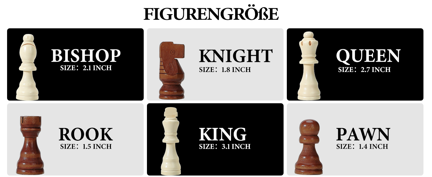 Шаховий набір Joneytech 2 в 1 магнітний, 39х39 см, дерев'яний, складаний, для дорослих та дітей, з додатковою королевою