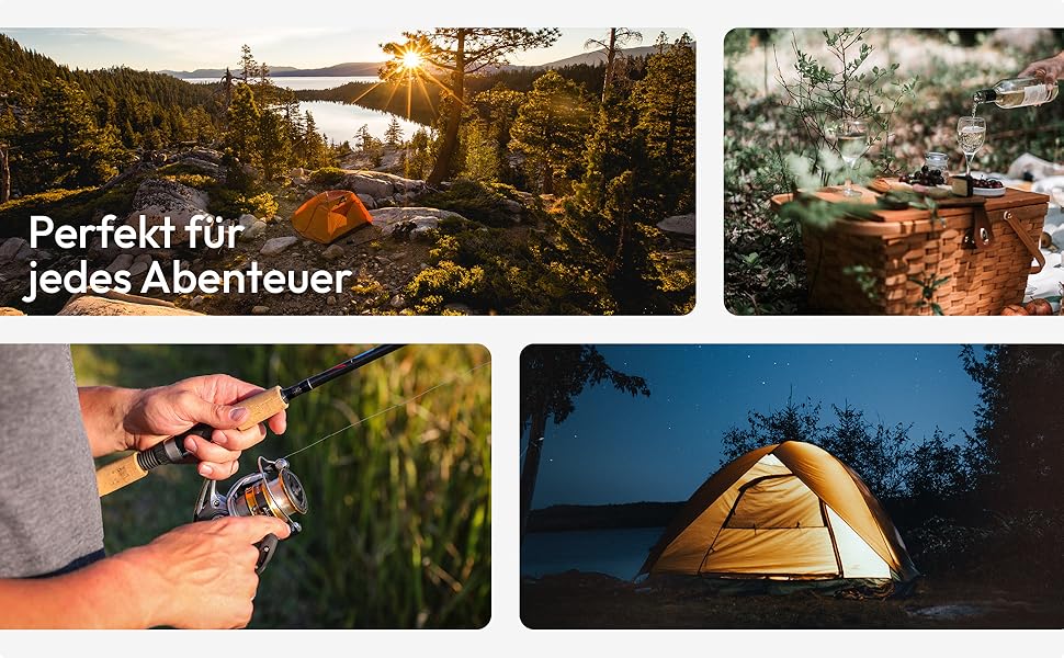 Кемпінговий стілець TRAVORA 2 шт. з сонцезахистом та кишенею для охолодження - складний двомісний стілець для відпочинку та риболовлі, чорний