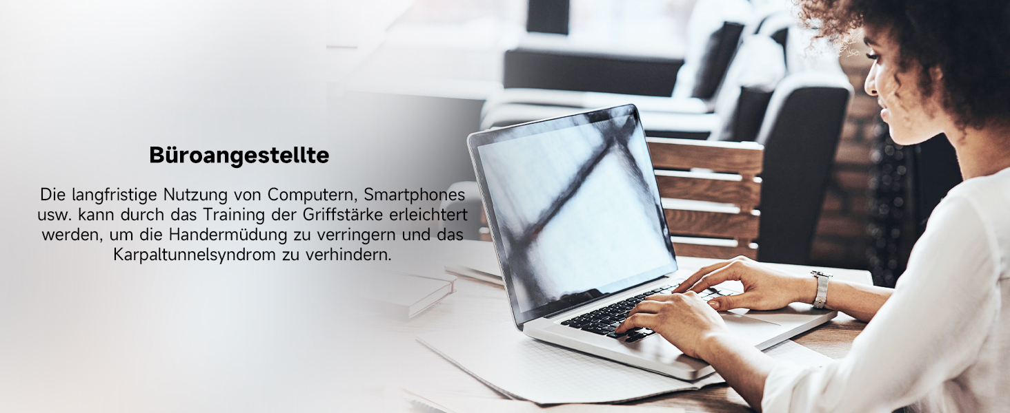 FitBeast Набір для тренування рук (5 шт.): підручник для підручника, фінгердехнер, м'яч для хвата, антистрес. Чорний