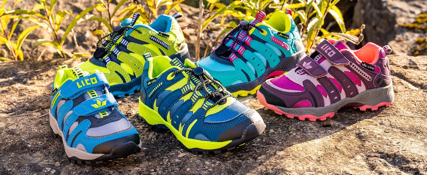 Дитячі трекінгові черевики Lico Fremont сіро-блакитні, 30 EU (унісекс)