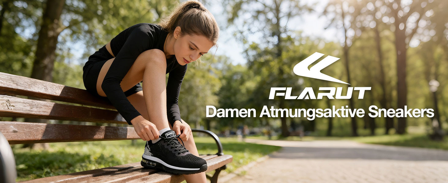 Спортивні кросівки FLARUT для бігу та фітнесу, дихаючі чоловічі та жіночі кеди з повітряною подушкою, чорні, розмір 39 EU