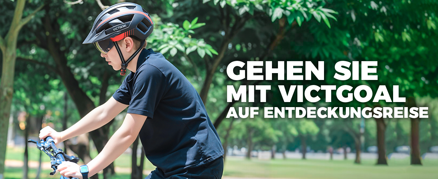 Велосипедний шолом VICTGOAL для чоловіків і жінок MTB з магнітним знімним візором, 21 вентиляційний отвір, регульований, захисні окуляри