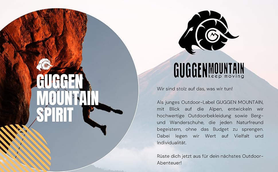 Жіночі трекінгові черевики GUGGEN Mountain для хайкінгу та піших прогулянок, модель T002, чорний колір, 43 EU