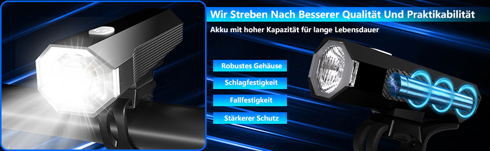 Набір LED-ліхтарів для велосипеда, перезаряджуваний, сертифікований STVZO, водонепроникний, з USB-зарядкою. Фронтальний та задній ліхтарі для велосипеда. Чорний.