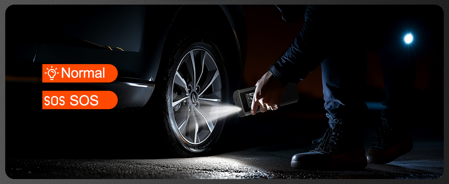 Електричний компресор для велосипедів EasyPump 12V: 150PSI, USB-C, LCD, LED, Powerbank, для всіх типів вентилів