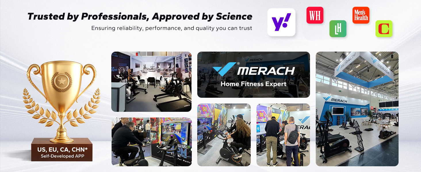 Гребний тренажер MERACH R15B3 з APP, складаний, тихий, з розширеними направляючими