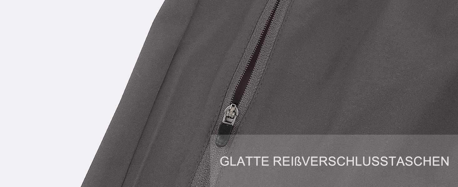 Шорти спортивні чоловічі SIHOHAN, чорні, швидковисихаючі, з кишенями на блискавці