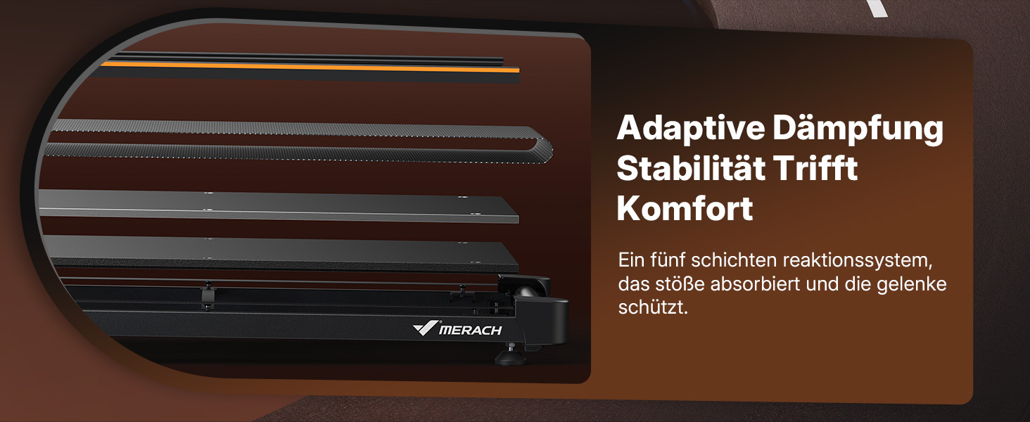 MERACH Walking Pad - біговий килимок для дому з регулюванням нахилу до 12%, максимальне навантаження до 180 кг, тихий мотор, стіл для бігу, дистанційне керування, динамік