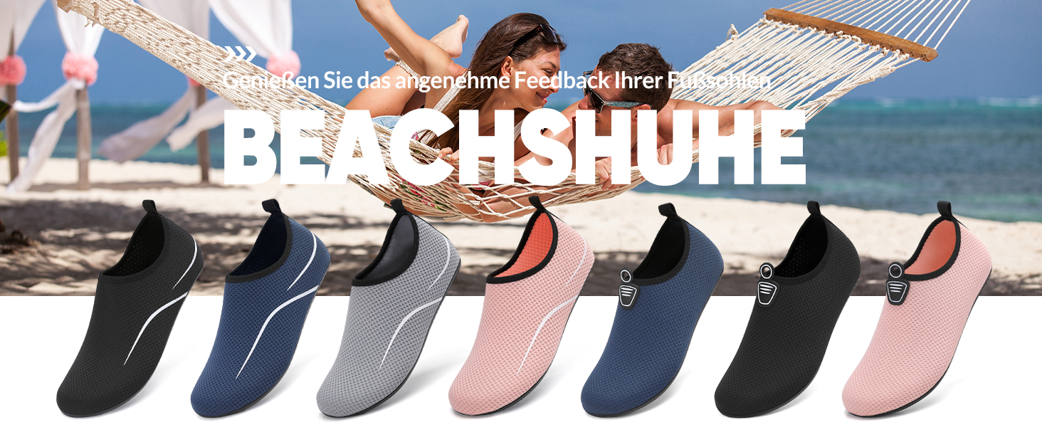 Шкарпетки для плавання та водних видів спорту для жінок та чоловіків. Швидковисихаючі шкарпетки для пляжу, басейну, йоги, серфінгу. Розміри 35-47 EU, блакитні.