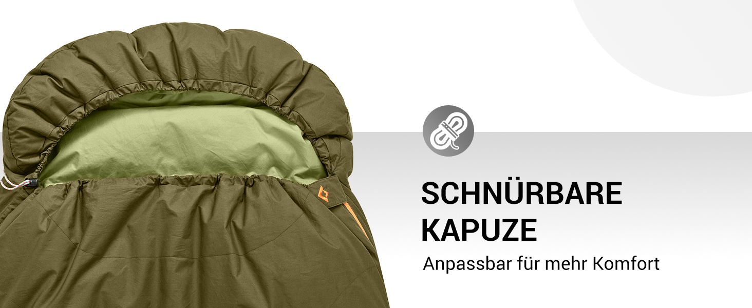 Сплячий мішок KingCamp для дорослих, 3 в 1, XXL, бавовна, фланель, теплий, знімний ковдру, Coldmaster (1200г)