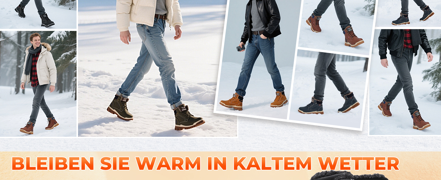 Черевики зимові чоловічі Arriggo Bello, утеплені, антиковзаючі, для трекінгу та хайкінгу, розмір 41-46 EU