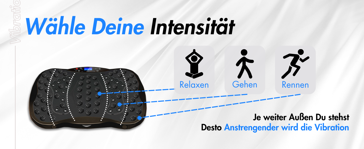 Вібраційна платформа Winch W.1.0 PRO | Електрична віброплатформа для дому | До 150 кг, 120 рівнів, з пультом ДУ, стрічки опору, чорний