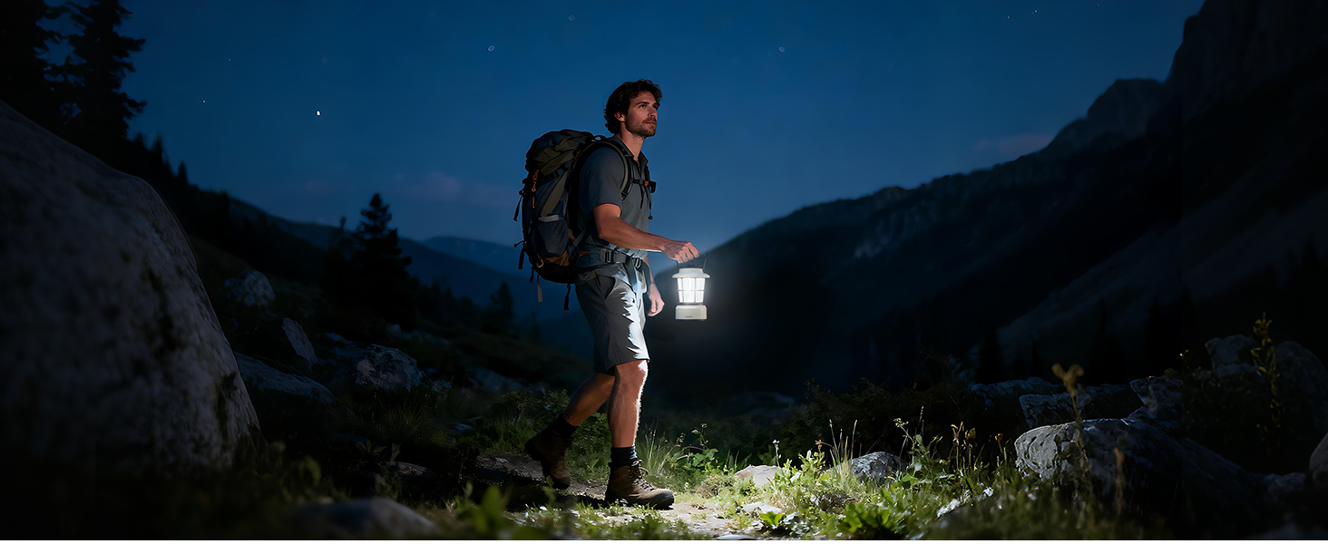 LED кемпінговий ліхтар Linkind: регульована яскравість, 2 кольори, акумулятор, 200 годин роботи, IPX4, для кемпінгу, намету, туризму (2 шт.)