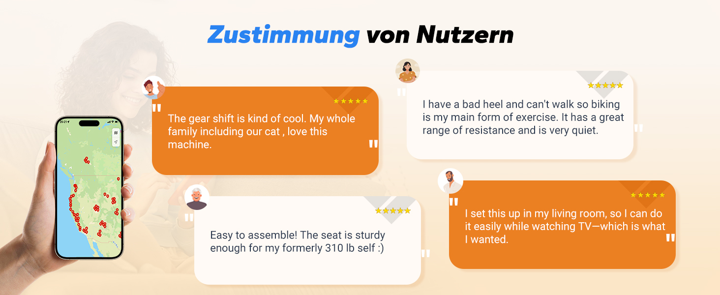 Велотренажер MERACH Liegeergometer для дому з 8 рівнями регулювання опору, легкий, з Bluetooth, LCD-дисплеєм та датчиками серцевого ритму, чорний