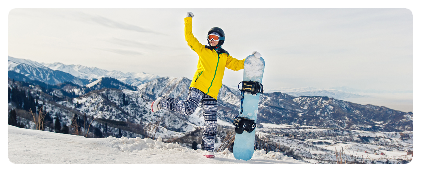 Чохол для сноуборду Meteor - до 167 см, водонепроникний, міцний, чорний