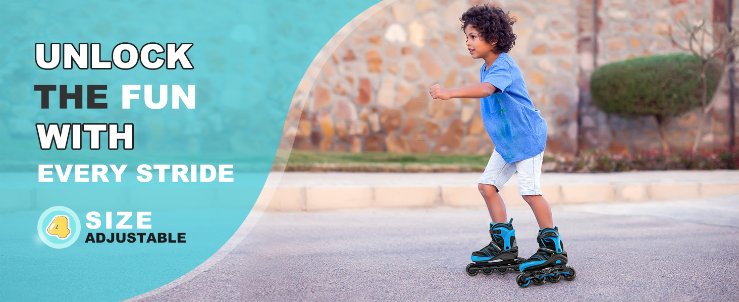 Ролики для дітей 2PM SPORTS, ролики для дівчаток та хлопчиків, середнього розміру (EU 34-37), зелені