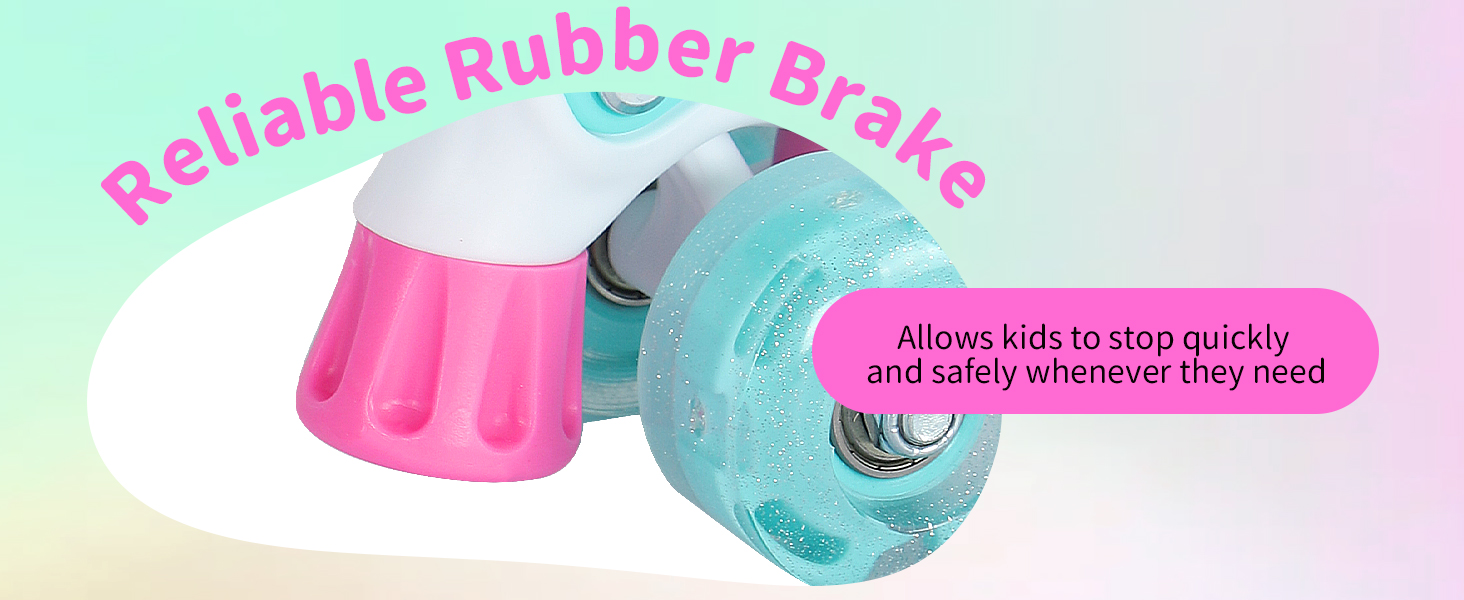 Ролики для дітей BELEEV - рожеві, регульовані, з LED-підсвіткою, 34-37 EU