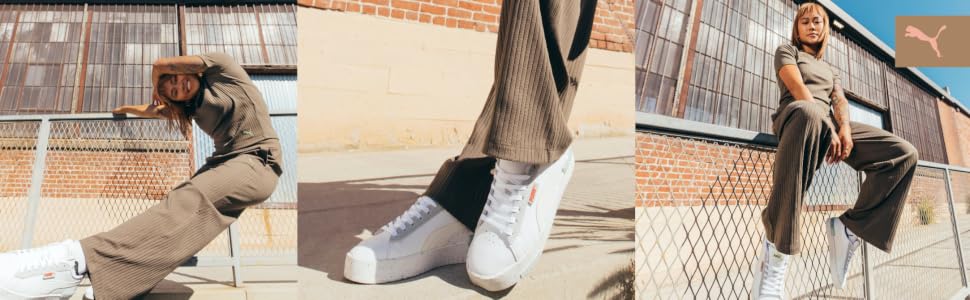 Жіночі кросівки PUMA Cali (37 EU, колір Puma Black Gold) — стильні шкіряні кеди