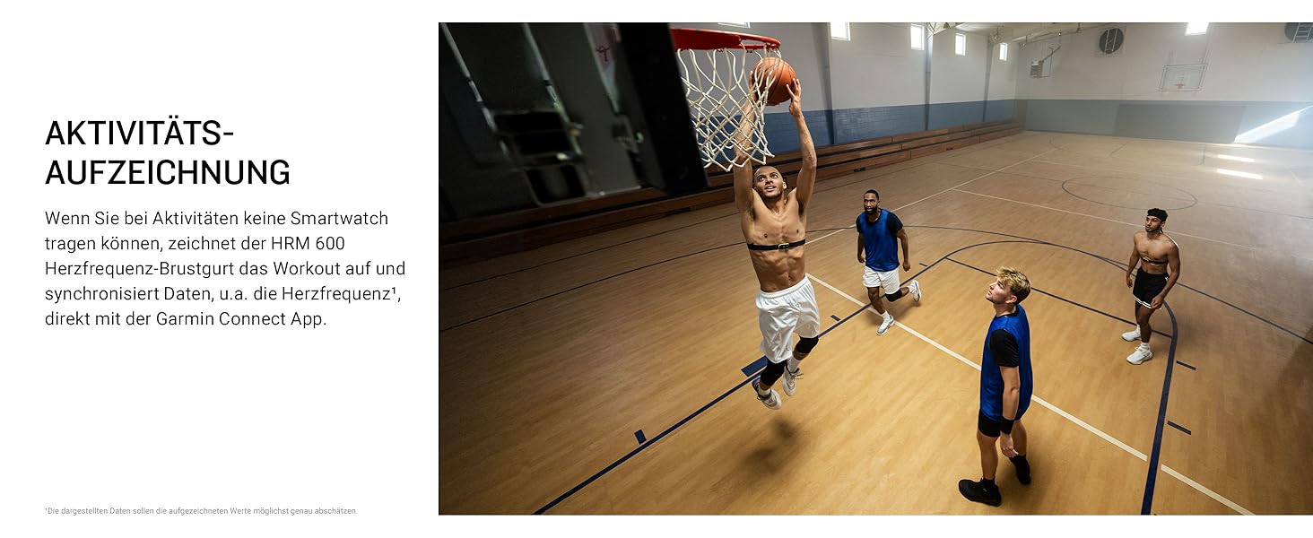 Гармін HRM 600 - нагрудний датчик серцевого ритму з вимірюванням точних даних про частоту серцевих скорочень та HFV, кроків, швидкості та відстані, до 2 місяців роботи від акумулятора, розмір M-XL