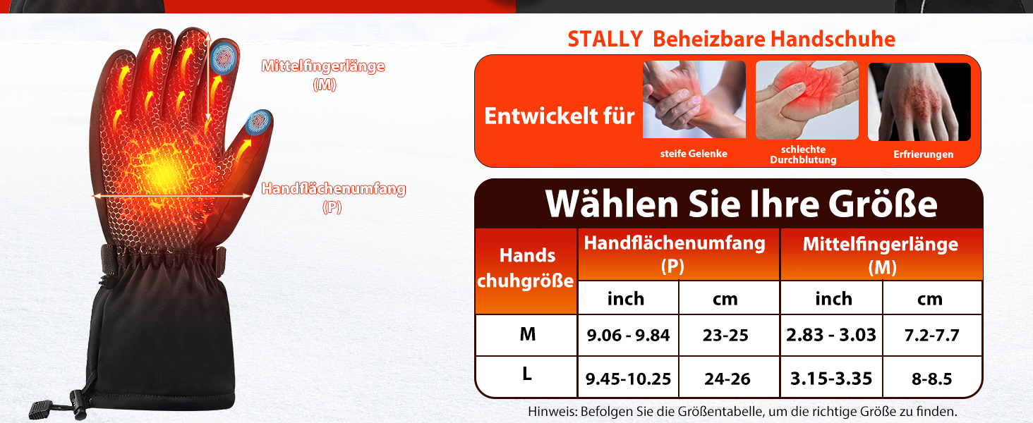 Гріючі рукавички з акумулятором 7.4V 6400mAh USB, 3 режими нагріву, водонепроникні рукавички з нагрівом для зимових видів спорту, катання на лижах, мотоциклі, велосипеді, піших прогулянок