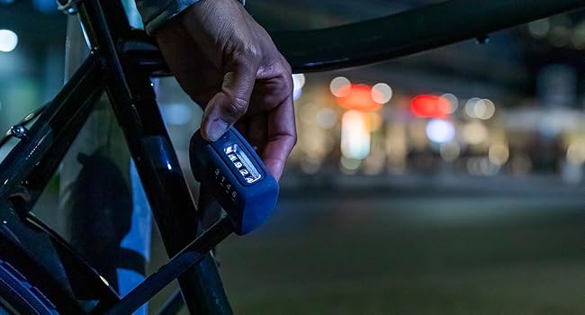 Складаний велосипедний замок ABUS BORDO 6000C з кріпленням, кодовий, загартована сталь, рівень безпеки 10
