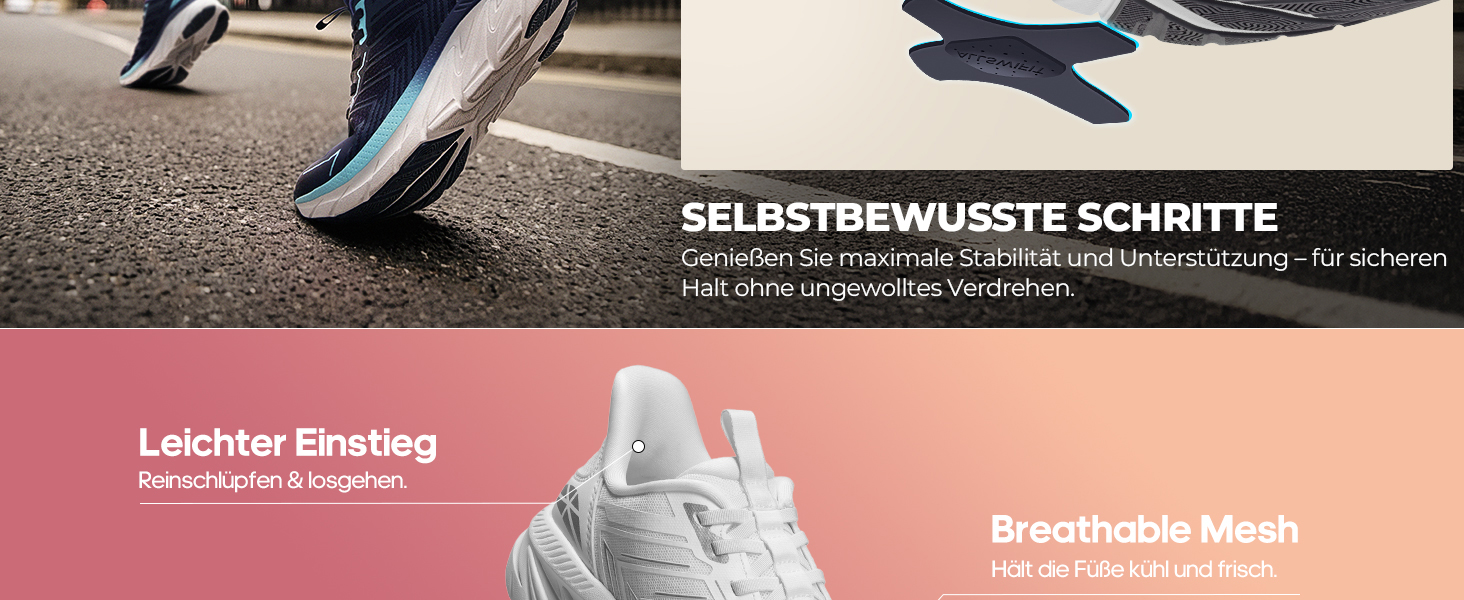 Жіночі спортивні сліпони ALLSWIFIT: зручні, дихаючі, з антиковзкою підошвою, для тенісу, фітнесу та крос-тренінгу, білі, розмір 39 EU