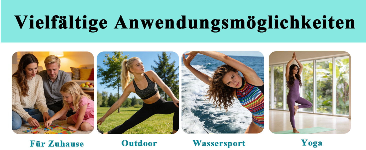 Airtrack CASSILANDO 300x100x10 см - Надувний мат для гімнастики, акробатики та йоги (М'ятний/Чорний)