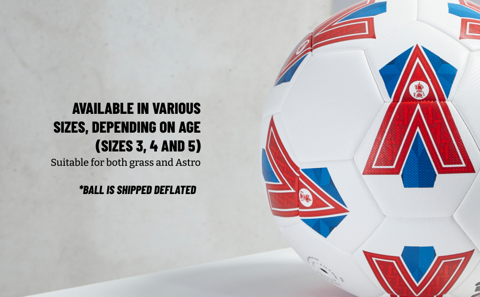 М'яч футбольний Mitre Training FA Cup - тренувальний, міцний, білий/синій/червоний