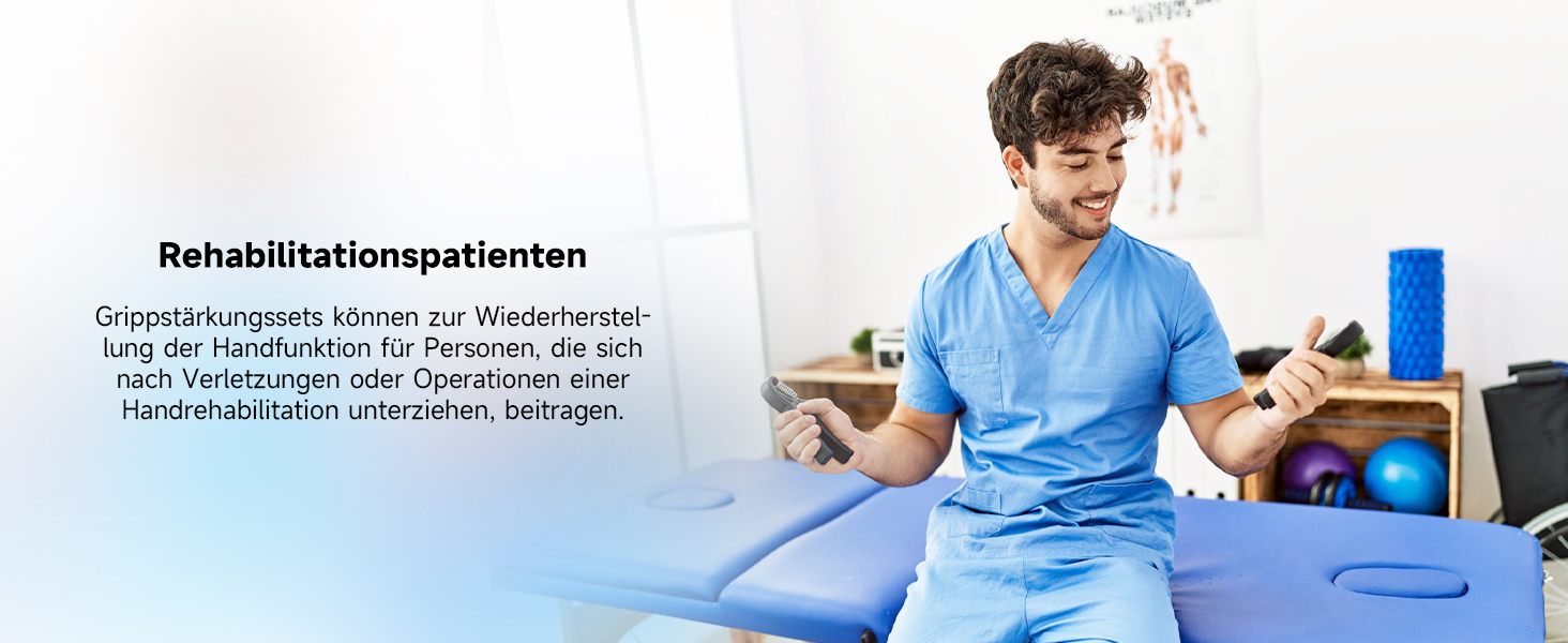 FitBeast Набір для тренування рук (5 шт.): підручник для підручника, фінгердехнер, м'яч для хвата, антистрес. Чорний