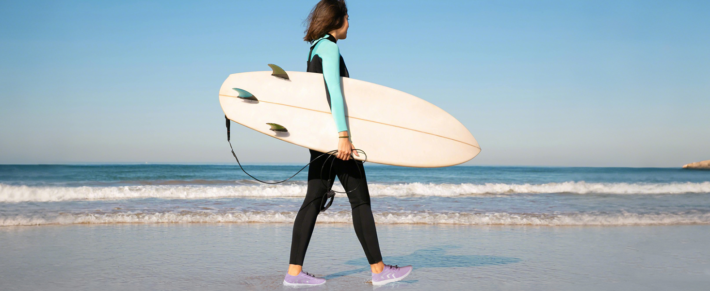 Чоловічі та жіночі аквашузи для плавання та відпочинку на пляжі. Швидковисихаючі аквашузи для води, піску, серфінгу. Розмір 39 EU, чорний/сірий колір.