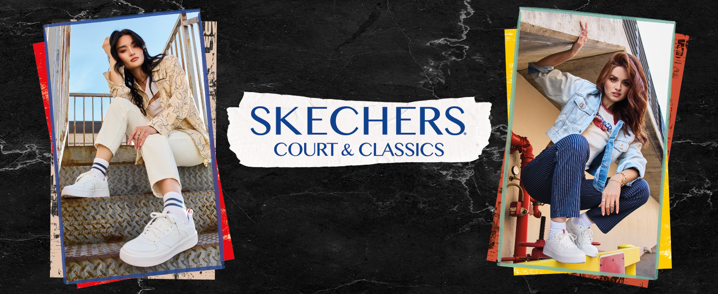 Кросівки жіночі Skechers Hotshot Kickoff White/Black Duraleather 38 EU