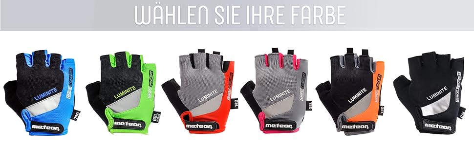 Рукавички для гірського велосипеда Meteor Radhandschuhe Gel GX31 Green - чоловічі, жіночі, дитячі. Рукавички для MTB, Downhill, хайкінгу та їзди на велосипеді.