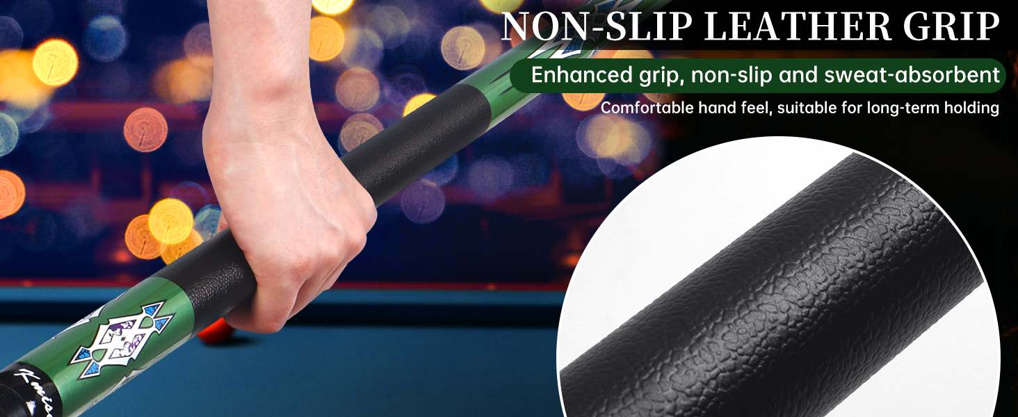 Набір більярдних київ Kmise Pool-Queue-Stick Set – 147 см, канадський клен, професійні, для дорослих, різні кольори, для барів, дому, київ для більярдного столу